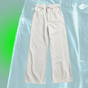 NWT Lee x H&M Size 8 Wide-Leg Jeans